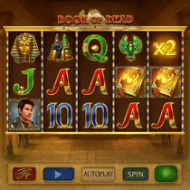 GoldenStar - Book of Dead Slot Game - Play'n GO Pokies